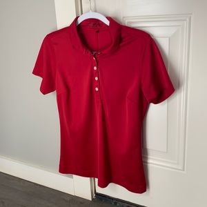 Nike Golf Red Polo Shirt